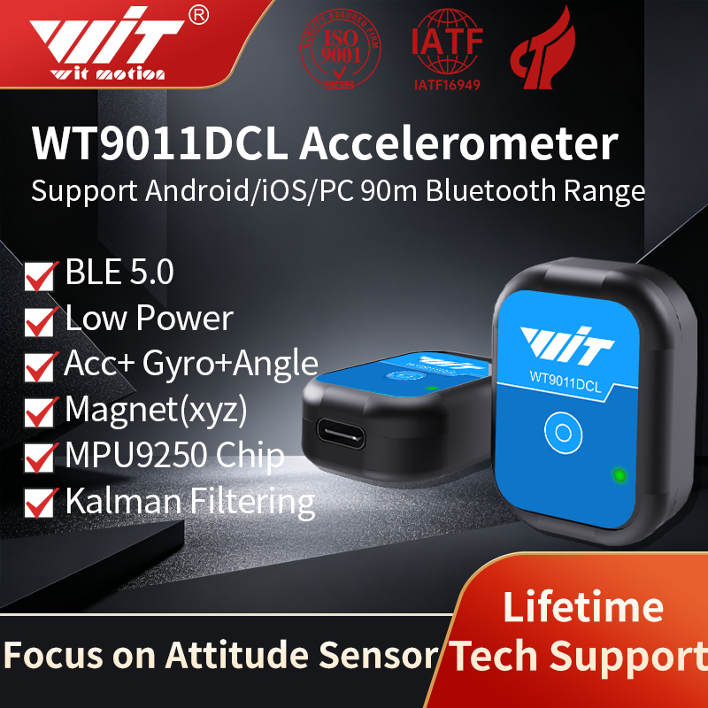 Muscle Sensor Emg - WitMotion WT9011DCL Bluetooth 5.0 Accelerometer Gyroscope