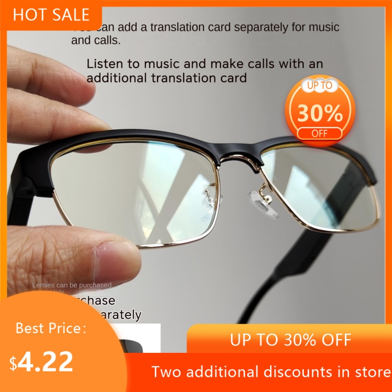 Smart Glasses Lens - Echowear Smart Bluetooth Call Music Anti