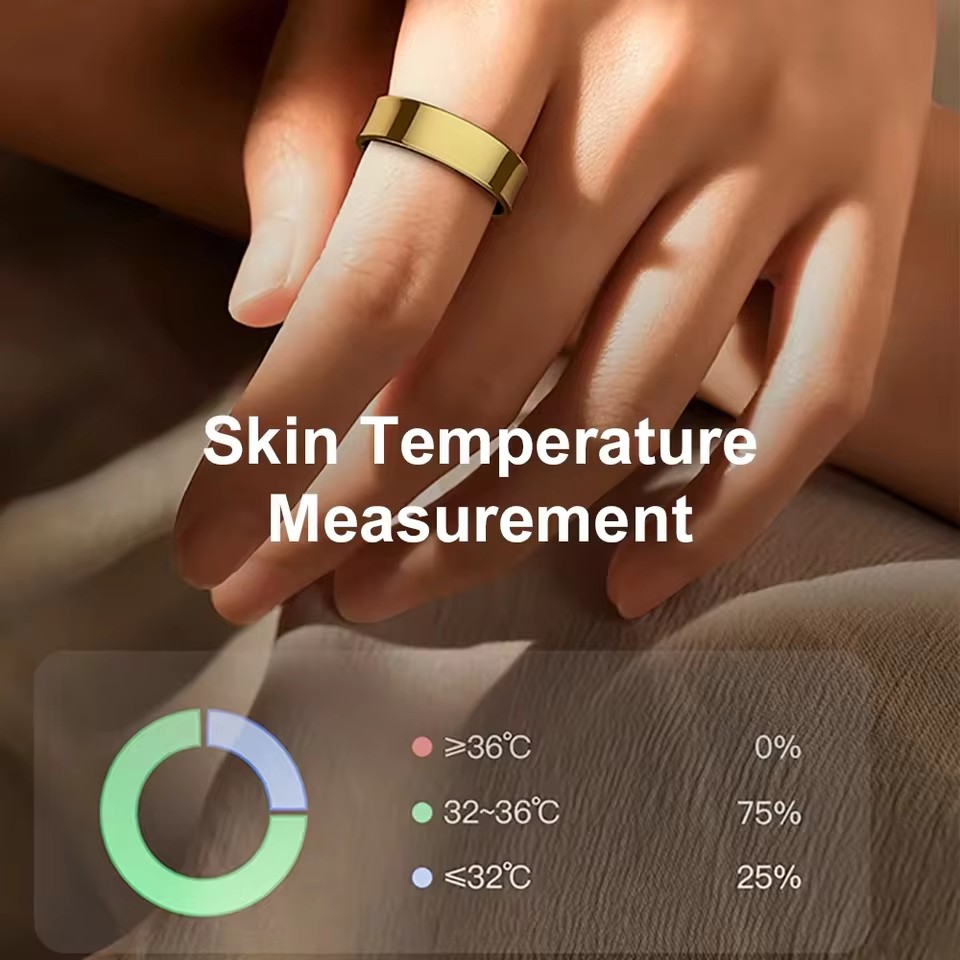 R09 Smart Ring Men Women with  - Temperature Ring Skin 评论和价格