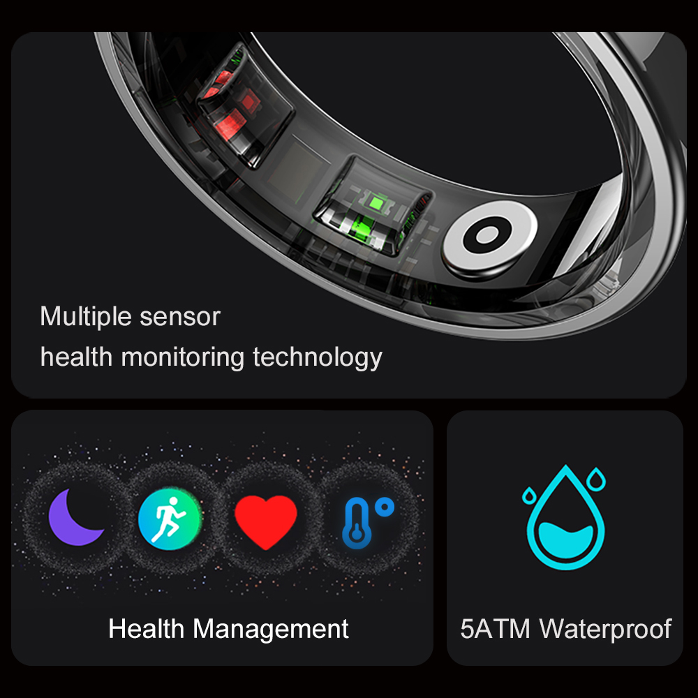 2024 COLMI R09 Smart Ring Men  - Temperature Ring Skin 评论和价格
