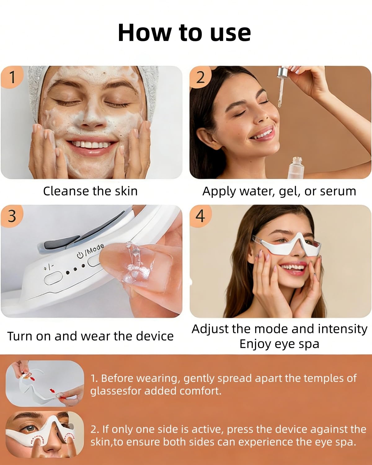 Under Eye Red Light Therapy De - Light Therapy Glasses 评论和价格