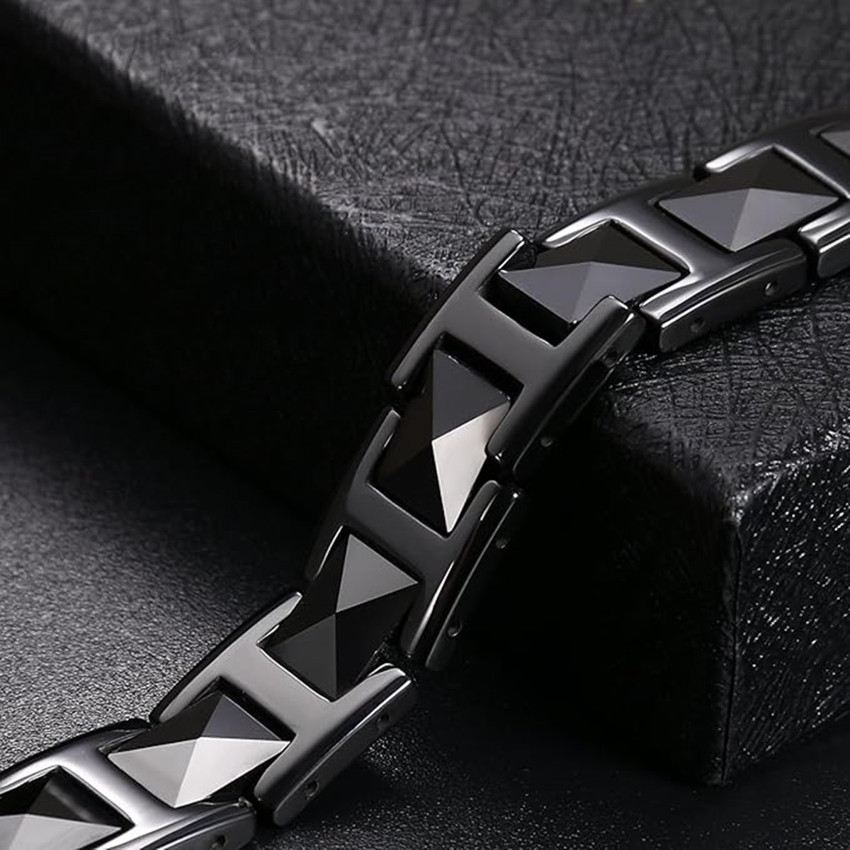 Pyramid Black Ceramic Couple E - Meditation Headband Eeg 评论和价格