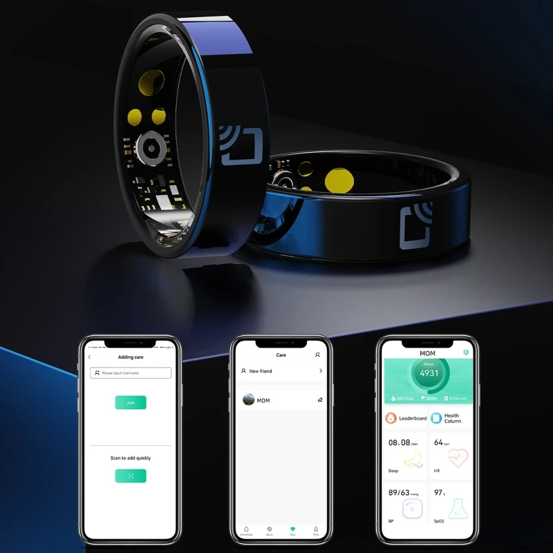 NFC Smart Ring-with Heart Rate - Smart Ring Nfc Pay 评论和价格