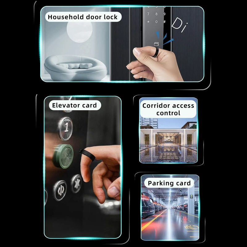 NFC Smart Ring-with Heart Rate - Smart Ring Nfc Pay 评论和价格