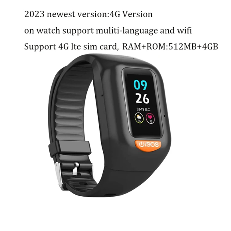 Newest Elderly 4G Smart Watch  - Fall Detection Watch 评论和价格