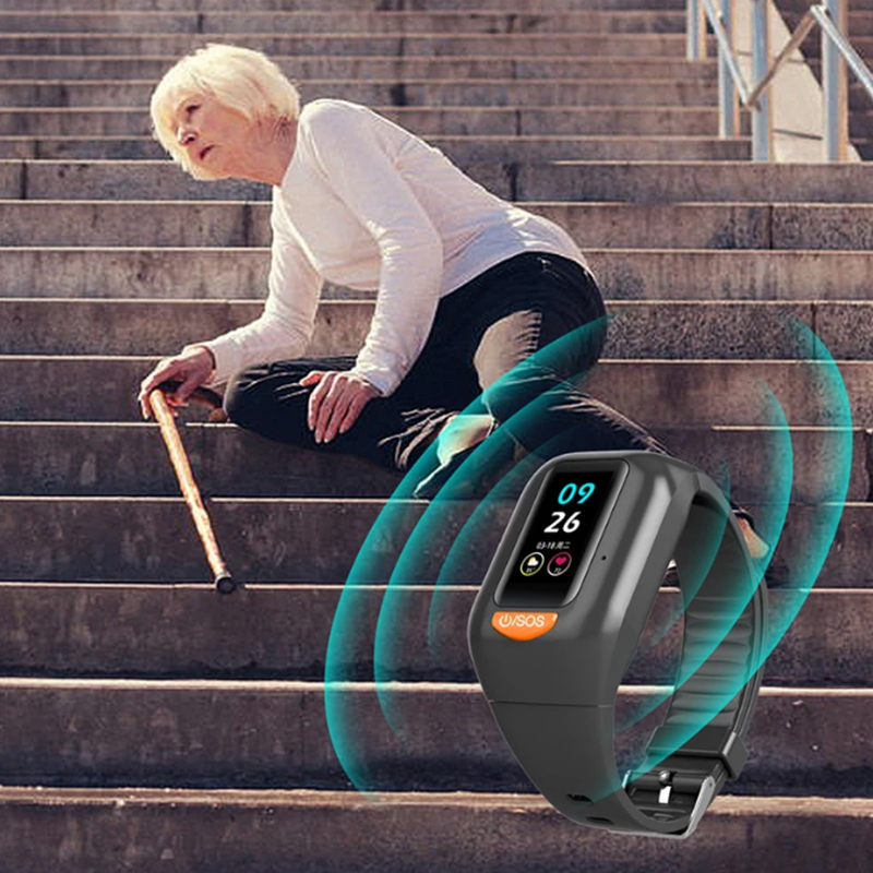 Newest Elderly 4G Smart Watch  - Fall Detection Watch 评论和价格