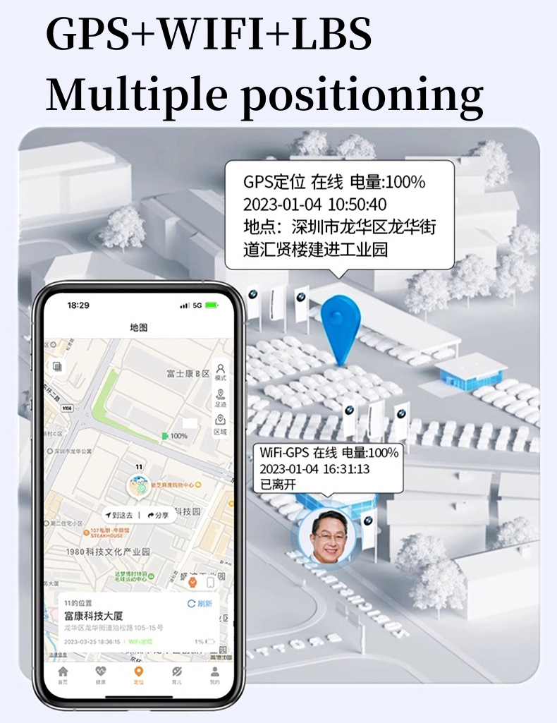 Elderly Smart Watch For Senior - Fall Detection Watch 评论和价格