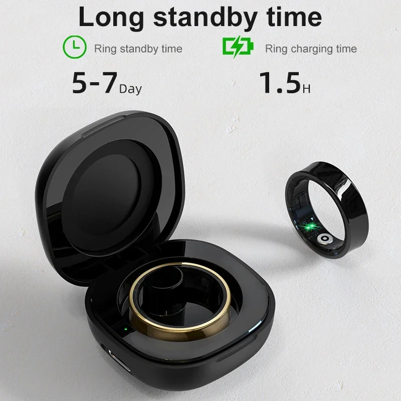 Smart Ring Men Women With Char - Temperature Ring Skin 评论和价格