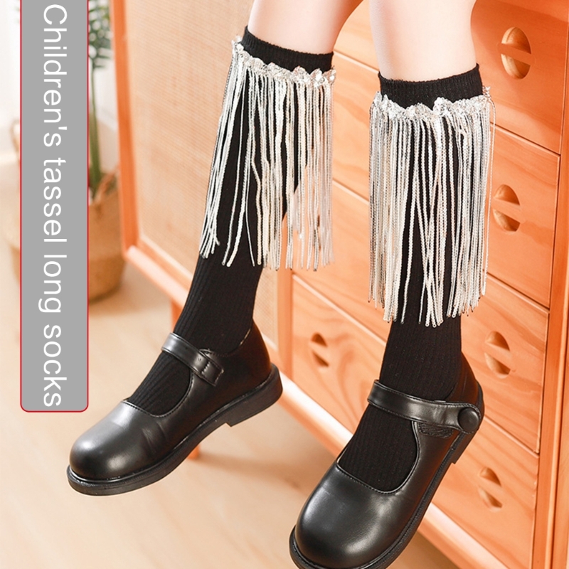 New Sequined Fringed Tassel Ba - Baby Sock Oximeter 评论和价格