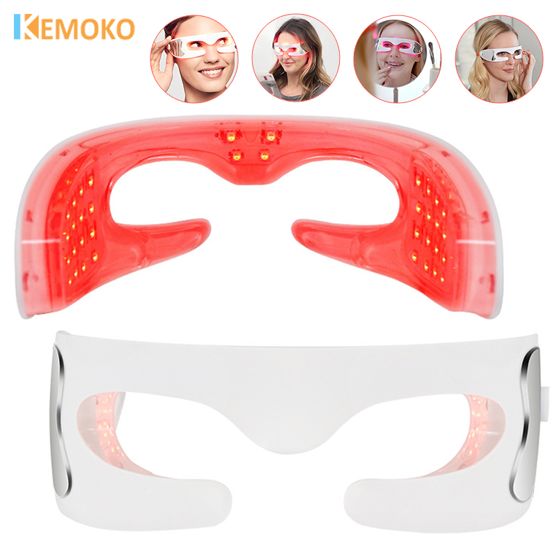 Red Light Theraphy Eye Massage - Light Therapy Glasses 评论和价格