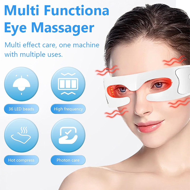 Red Light Theraphy Eye Massage - Light Therapy Glasses 评论和价格