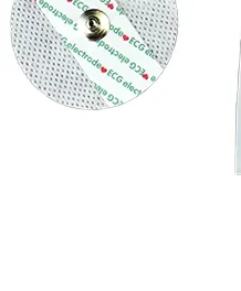 50pcs Non-woven ECG Electrode  - Ecg Patch Monitor 评论和价格