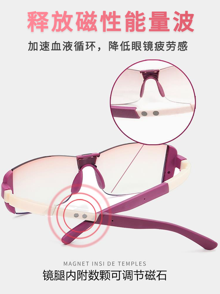 Magnetic Therapy Frameless Dua - Light Therapy Glasses 评论和价格