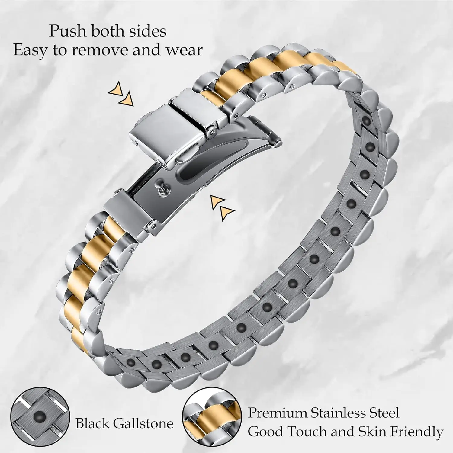 Titanium Steel Hematite Magnet - Meditation Headband Eeg 评论和价格