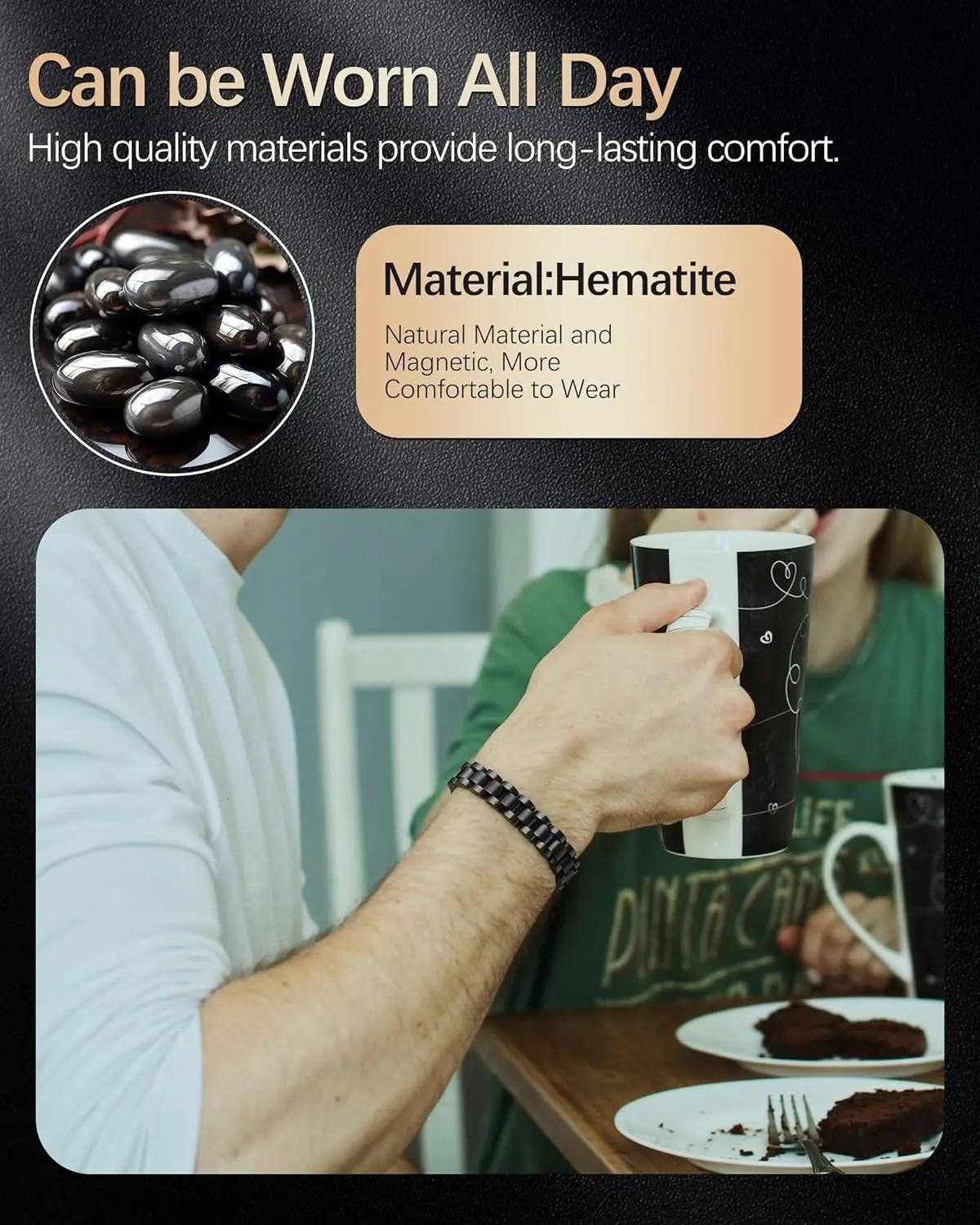 Titanium Steel Hematite Magnet - Meditation Headband Eeg 评论和价格