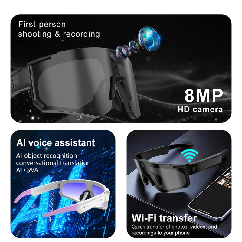 Mijia Al Smart Glasses Cycling - Smart Glasses Lens 评论和价格