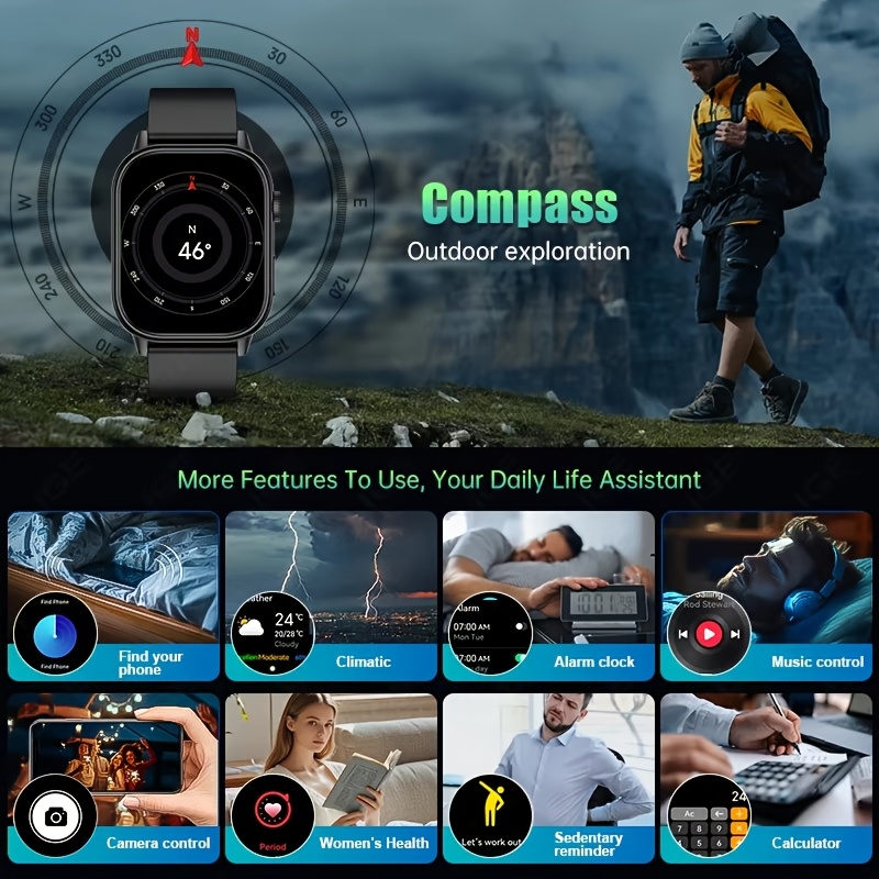 2025 GPS Positioning Smart Wat - Fall Detection Watch 评论和价格