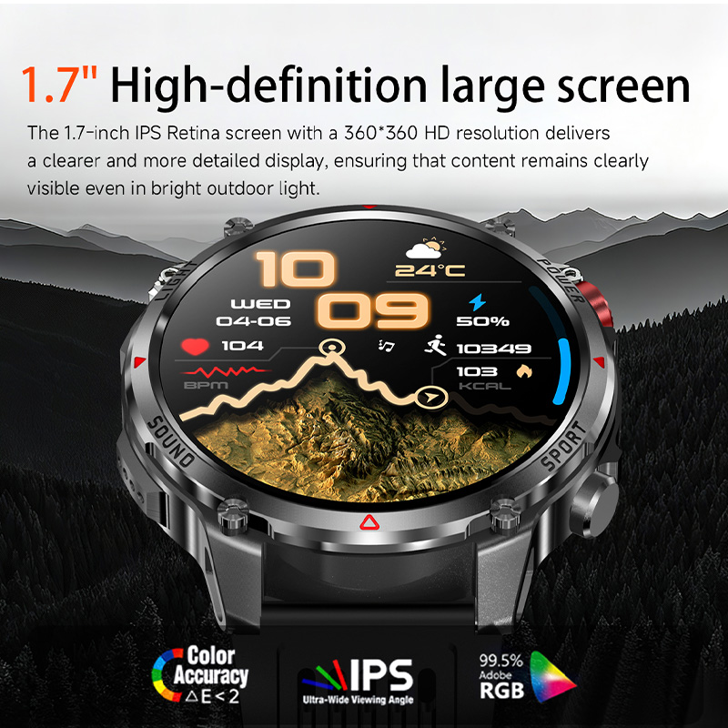 Wireless Calling Smart Watch I - Breath Rate Monitor 评论和价格
