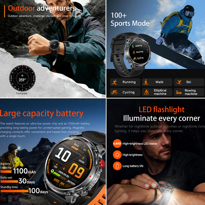 Wireless Calling Smart Watch I - Breath Rate Monitor 评论和价格
