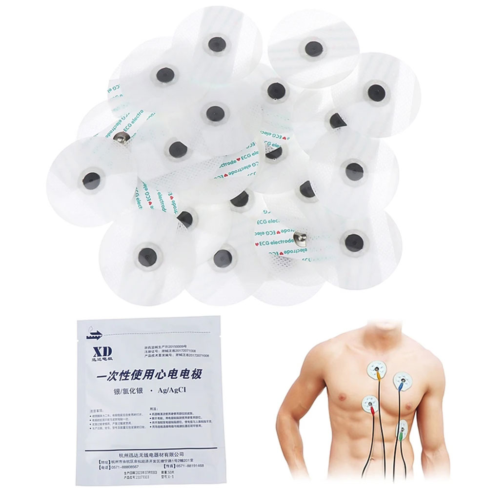 50-500pcs Disposable Electrode - Ecg Patch Monitor 评论和价格