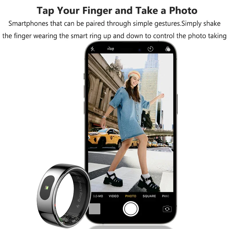 R08 Smart Ring Men Women Charg - Temperature Ring Skin 评论和价格