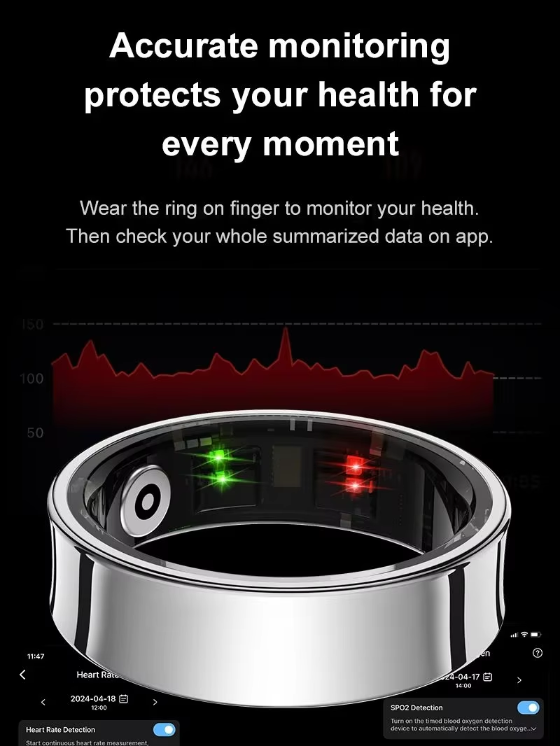 2026 Smart Ring R09 5ATM Water - Temperature Ring Skin 评论和价格