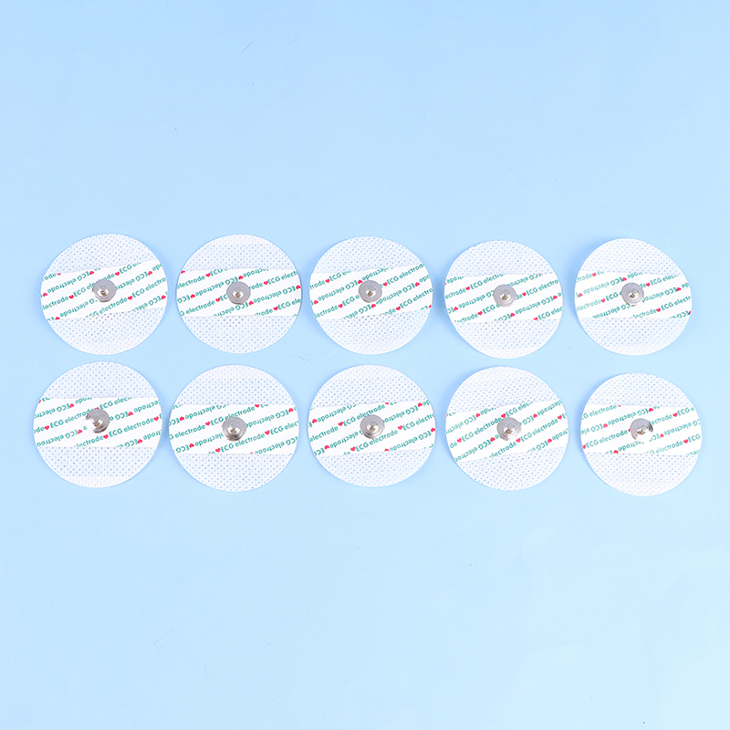 10Pcs Non-Woven ECG Electrode  - Ecg Patch Monitor 评论和价格